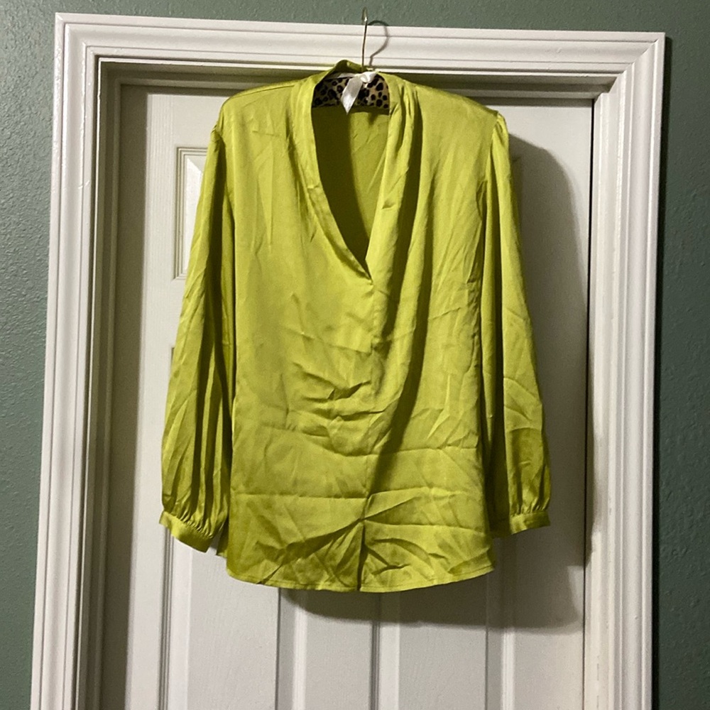 Chicos satin top